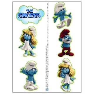  Smurf Tattoos   Set of 12 different tats: Everything Else