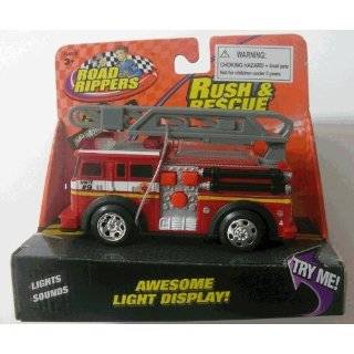  Road Rippers Rush & Rescue Fire Engine: Toys & Games