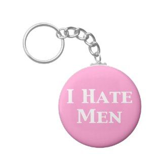 Hate Men Gifts Keychain