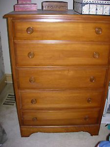 Vintage 1940 S Maple Whitney Heirloom 10 Piece Bedroom Set