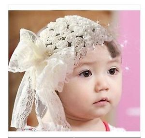 Baby Hair Band Baby Girls Hair Accessories Lace Flower Butterfly Knot Rose Headd
