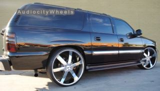 22 Rims and Tires Wheels Chevy Ford Escalade Tahoe RAM