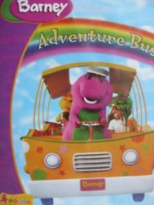 Barney S Adventure Bus Vhs Video Actimates Clamshell