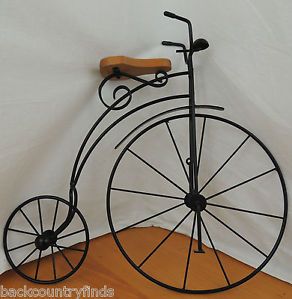 Lasting Products Vintage Style 20 Wrought Iron Bike Bicycle Art Wall Decor