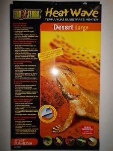 Exo Terra Reptile Heat Pad Mat Wave Heater Desert Pt2040 Large