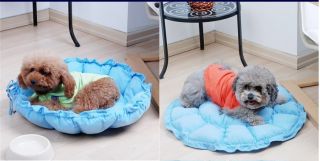 New Cute Applied Blue Pet Dog Puppy Cat Soft Warm Bed House Sofa Cozy Nest Mat