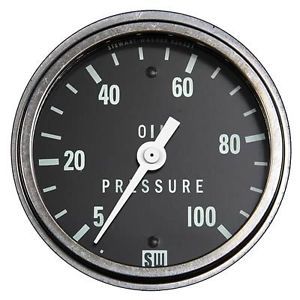 Stewart Warner Oil Pressure Gauge