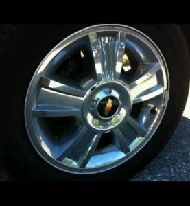 20" inch Chrome Chevy Silverado Suburban Tahoe Avalanche Wheels Rims and Tires