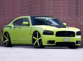 2006 2010 Dodge Charger SRT8 Style Functional RAM Air Hood Body Kit