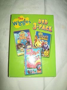 The Wiggles DVD 3 Pack Top of The Tots TOOT TOOT Cold Spaghetti Western