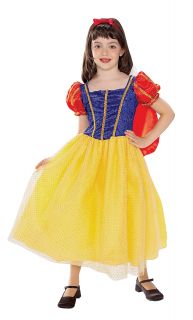 Snow White Girls Halloween Costume Size Small Disney Princess Fairytale Dress