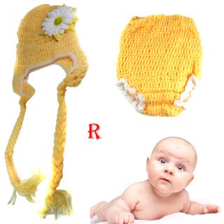 Toddler Kids Baby Photo Prop Knit Crochet Hat Cap Beanie Animal Costume 0 12M