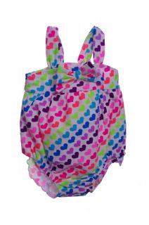 TCP Baby Girls Swim Bathing Suit One Piece Lycra Size NB 0 3 6 9 Months New