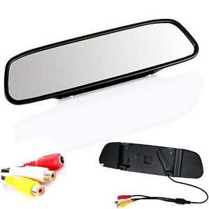 4 3" Screen TFT Car LCD Rear View Rearview Mirror Monitor for DVD Camera VCR