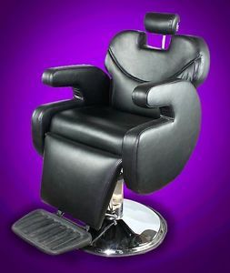 New Mtn All Purpose Barber Salon Spa Beauty Hydraulic Recline Chair Lounge Black