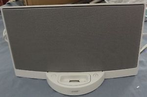 Bose Sound Dock Digital Music System with Power Cord Docking Station White Used