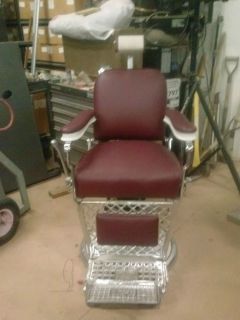 1940s Emil J Paider Barber Chair