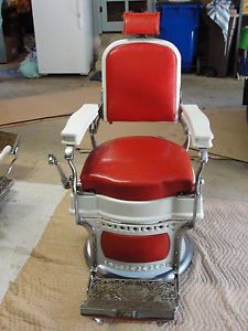 Vintage 1920's 1930's Koken Barbers Chair