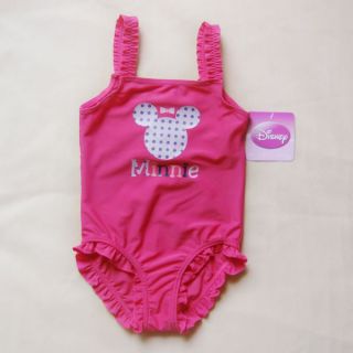 Disney Baby Girl Swimsuit Tankini Bather 6M 24M 2 Color