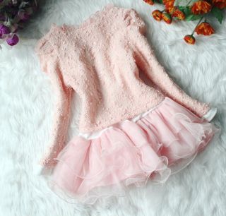 2013 Junoesque Baby Girls 2pc Cardigan Skirt Princess Tutu Dress Kids Sets Suits