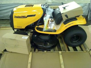 Poulan Pro PB195A46LT 19 5 HP Auto Transmission Lawn Tractor 46" Ride Mower