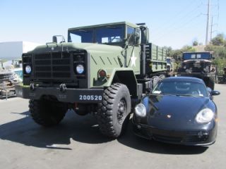 M931A2 Shorty 5 Ton Monster Military 6x6 Cargo Truck Tractor Cummins ...