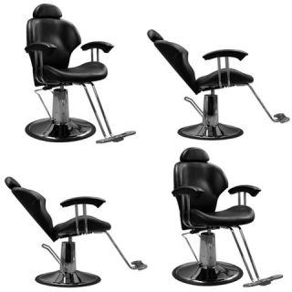 4 Beauty Salon Barber Equipment Reclining Hydraulic Hair Styling Chair MP 30BLK