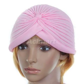 Hot Chemo Turban Towel Head Band Wrap Hat Cap 5 Color