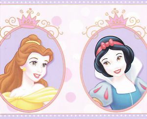 4 Disney Princes Only $9 99  Girl Kids Room Wallpaper Border Wall