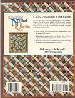 Amazing Nickel Quilts Pat Speth 5x5 11 Designs New Book Scrappy 5 inch Squares