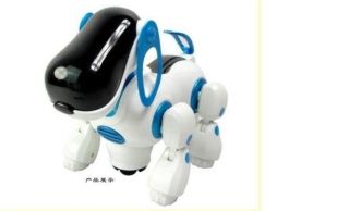 Electric Robotic Dogs Electronic Pet Dog Toy Music Lights Shine Toy for Kids