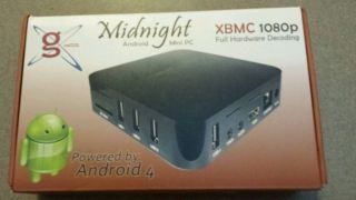 G Box Midnight Google IPTV Android TV HTPC Home Theater Mini PC Set Top Box XBMC 884945000765