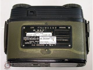 Ke 7 Kodak Signal Corps U s Army 1950IES Rangefinder Oliv Signet 35