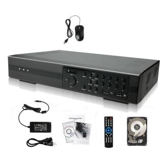 8 CH Channel Standalone DVR H 264 Video Compression 1TB HDD Installed