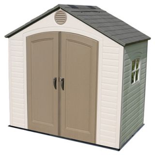 LIFETIME PRODUCTS Gable Storage Shed (Common 8 ft x 7 ft; Interior 