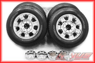 2012 20" Ford F250 Suderduty King Ranch Chrome Clad Wheels Michelin Tires 18