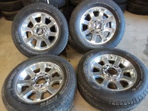 Factory 20" Ford Super Duty F250 F350 Wheels and Goodyear Tires