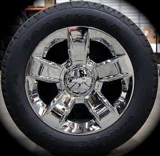 New 2014 Chevy Silverado Tahoe Suburban Avalanche 20" Chrome Wheels Rims Tires