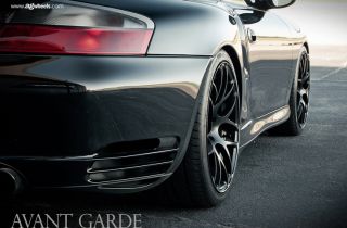19" Ruger Mesh Wheels Black Porsche Panamera Turbo s GTS 4S 310 M310 18 Concave
