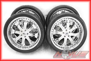 22" asanti Forged Luxury Chrome Land Rover Freelander Wheels Tires 20 24 18