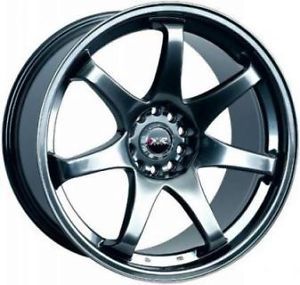 16 XXR 522 Chromium Black Rims Wheels 16x8 0 4x100 BMW E30 Scion XB Mazda Miata