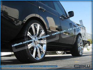 24" inch Range Rover Sport Chrome Wheels Rims Land Rover Stormer 20 22 2012 2011