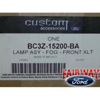 11 thru 14 Ford Super Duty F250 F350 Ford Parts Fog Lamp Light Kit XLT Model