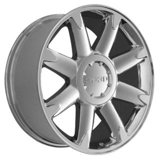 20" Rims Fit GMC Denali Wheels Chrome 20x8 5 Set