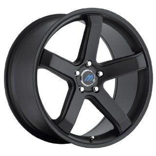 Mach M5 18 Black Wheel / Rim 5x110 with a 42mm Offset and a 72.56 Hub Bore. Partnumber M5 1880GG42FSB: Automotive