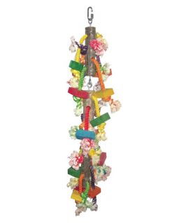 A&E Cage Co. Rope Knots and Blocks Bird Toy   Bird Cage Accessories