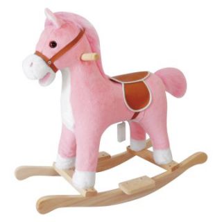 Charm Lil Pink Rocking Horse with Sound   Rocking Toys
