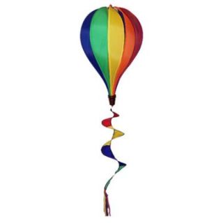 In the Breeze Rainbow Hot Air Balloon Wind Spinner   Wind Spinners