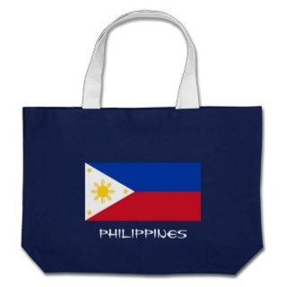 Philippine Flag Canvas Tote Bag