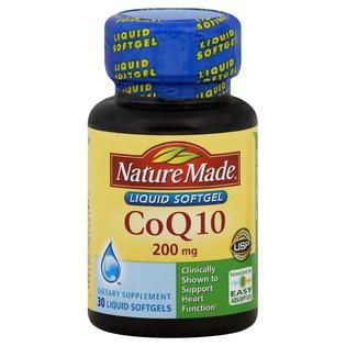 Nature Made  CoQ10, 200 mg, Liquid Softgels, 30 liquid softgels